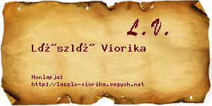 László Viorika névjegykártya
